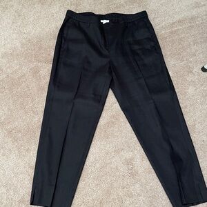 J.Jill linen stretch slit hem pants size L